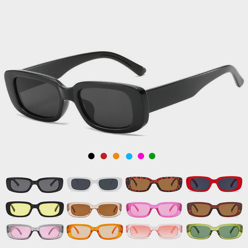 Sunglasses men's small frame sunglasses women's fashionable retro glasses