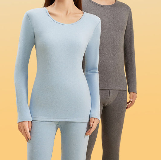 Derong thermal underwear for men and women, thickened and flannel set, autumn clothes, autumn pants, hot winter